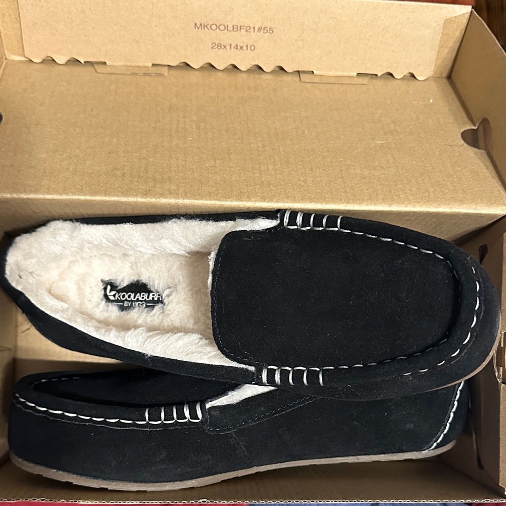 Koolaburra Women's Black Suede Loafers